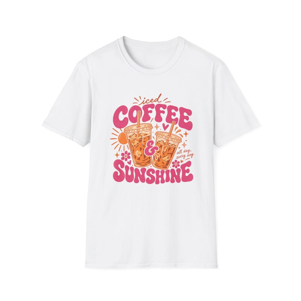Plain product mockup of a white t-shirt